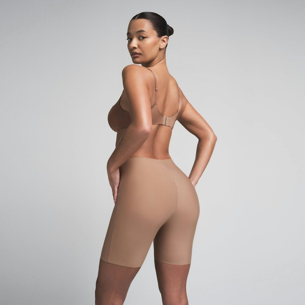 SKIMS Butt Enhancing Short 2X Sienna Brown Padded Shapewear BO-SHO-5939W